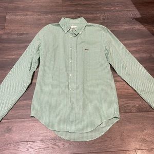 Lacoste button up T-shirt: Small